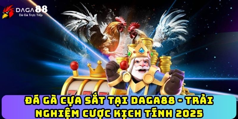 Đá Gà Cựa Sắt Tại Daga88 - Trải Nghiệm Cược Kịch Tính 2025