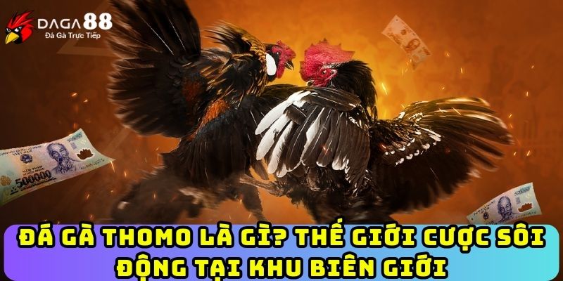 Đá Gà Thomo Là Gì? Thế Giới Cược Sôi Động Tại Khu Biên Giới