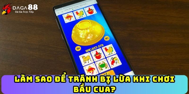 Làm sao để tránh bị lừa khi chơi bầu cua?