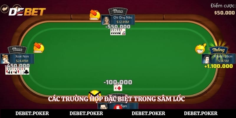 Các trường hợp đặc biệt trong sâm lốc