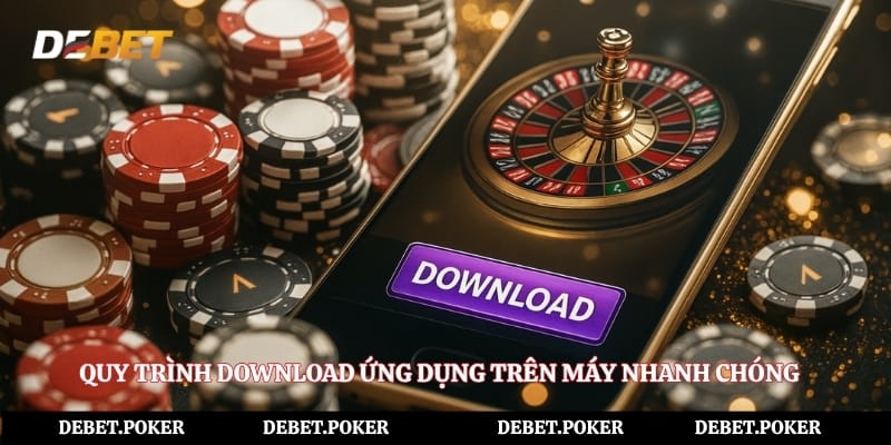 Quy trình download ứng dụng trên máy nhanh chóng